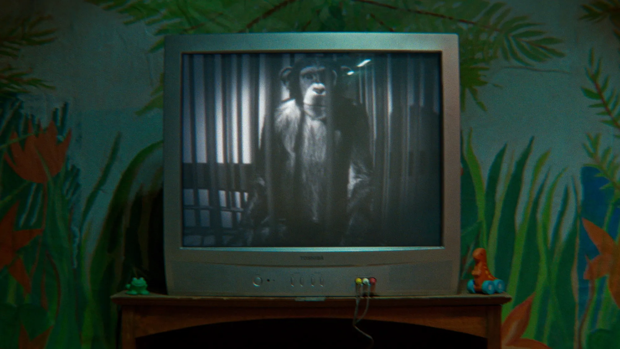 Still from Humanzee, a psychological horror short film by Taro O'Halloran
