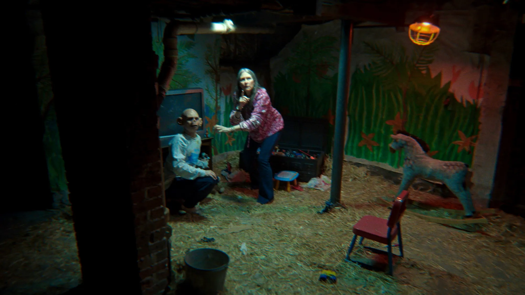 Still from Humanzee, a psychological horror short film by Taro O'Halloran