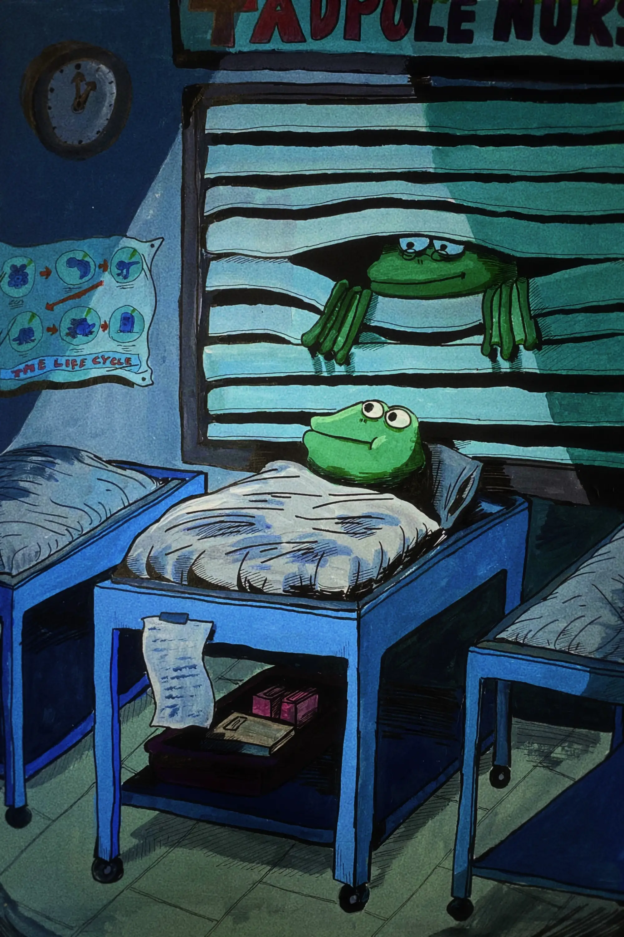 Happy Birthday, an acrylic painting by Taro O'Halloran