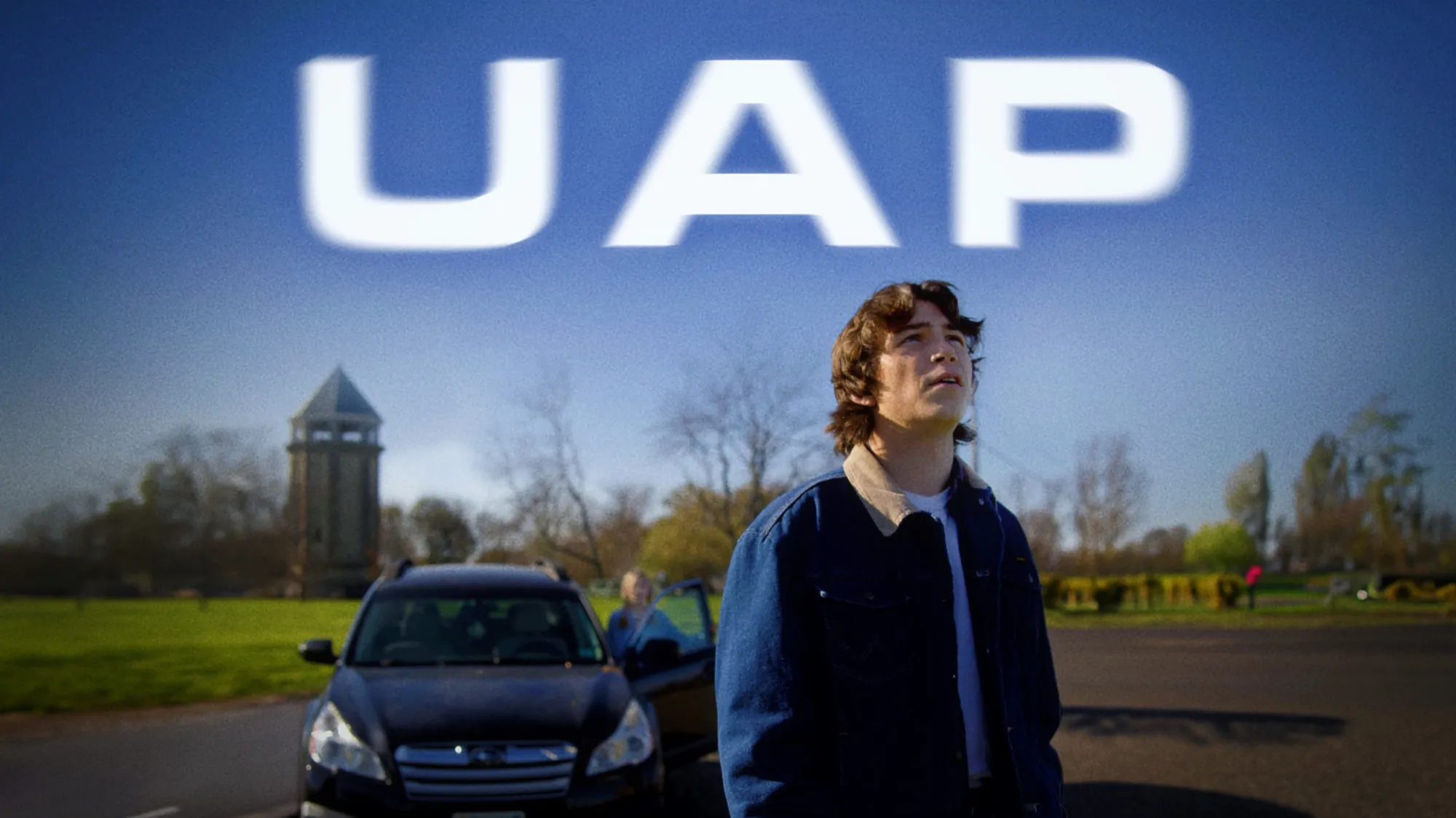 Still from UAP, a science fiction romantic comedy short film by Taro O'Halloran
